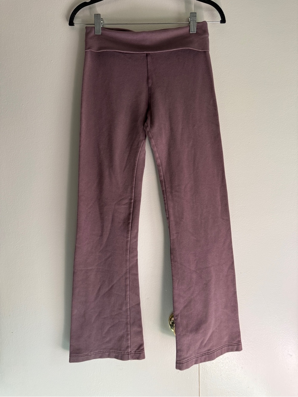 Hard Tail Forever Roll Down Flared Yoga Pants Stretch Women’s Size Medium